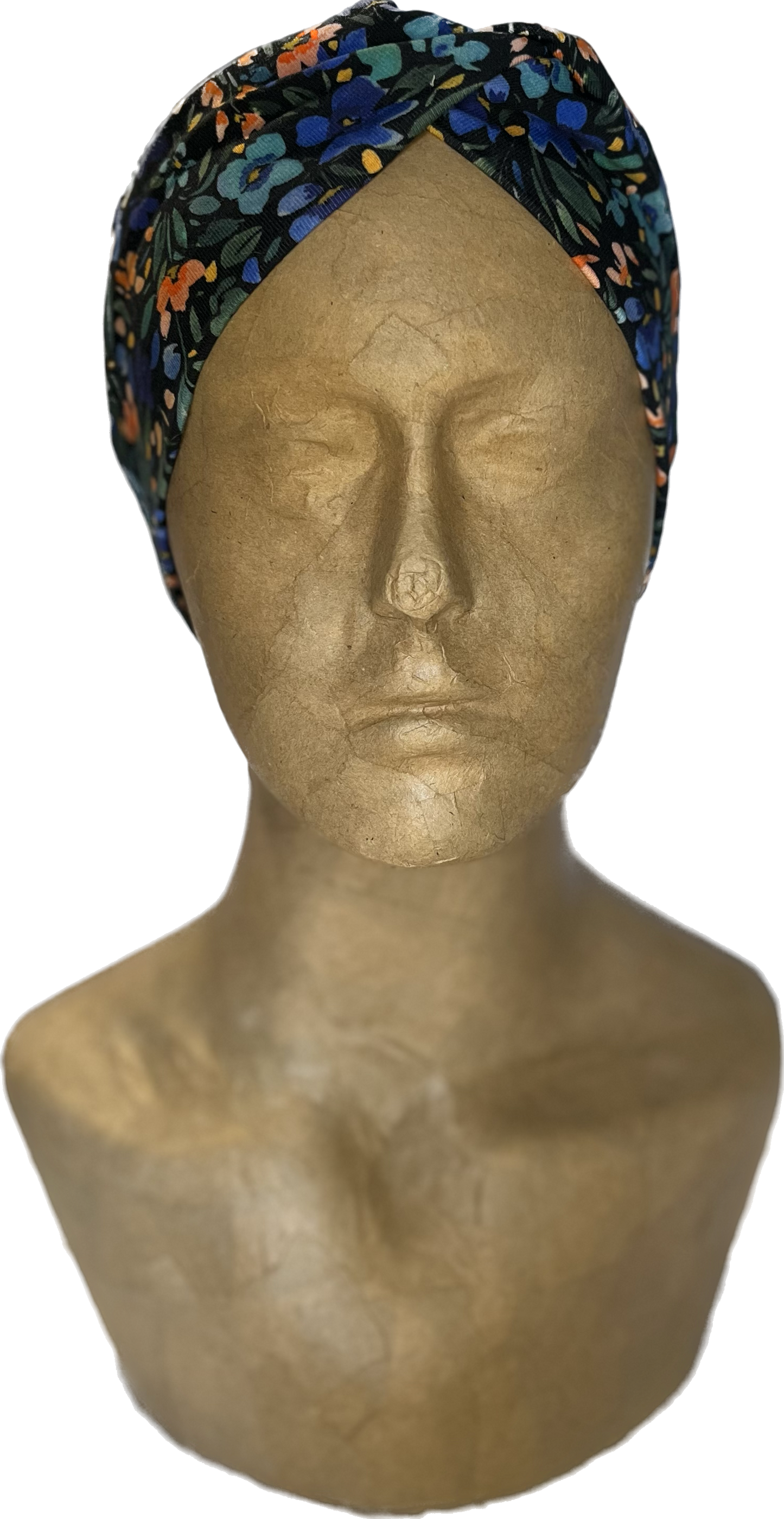 Headband - Ditsy Black Flower