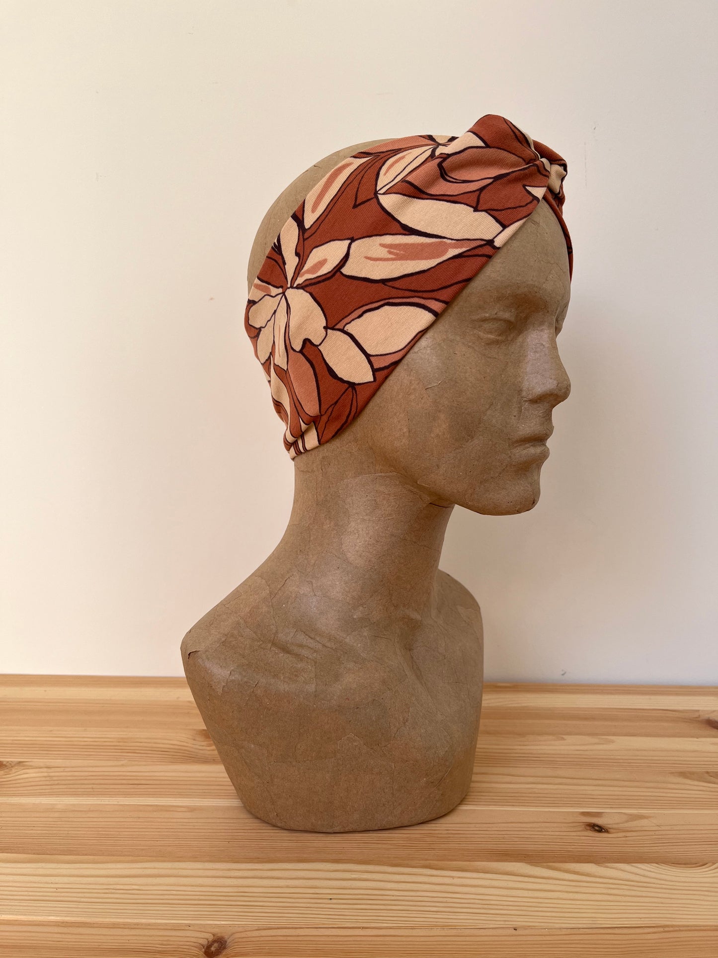 Headband - Terracotta Foliage