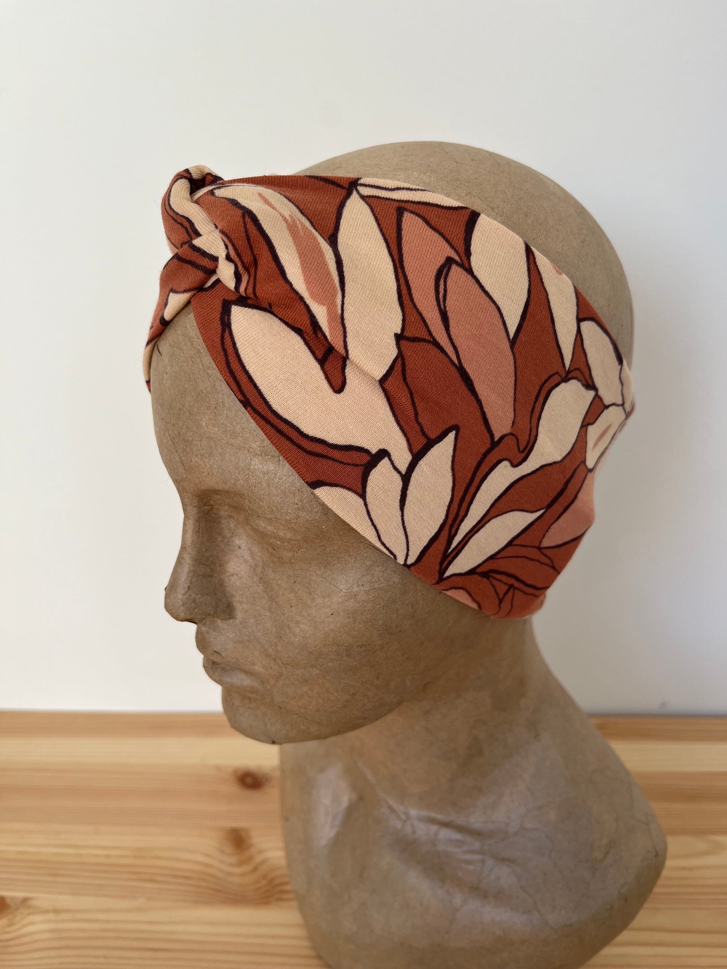 Headband - Terracotta Foliage