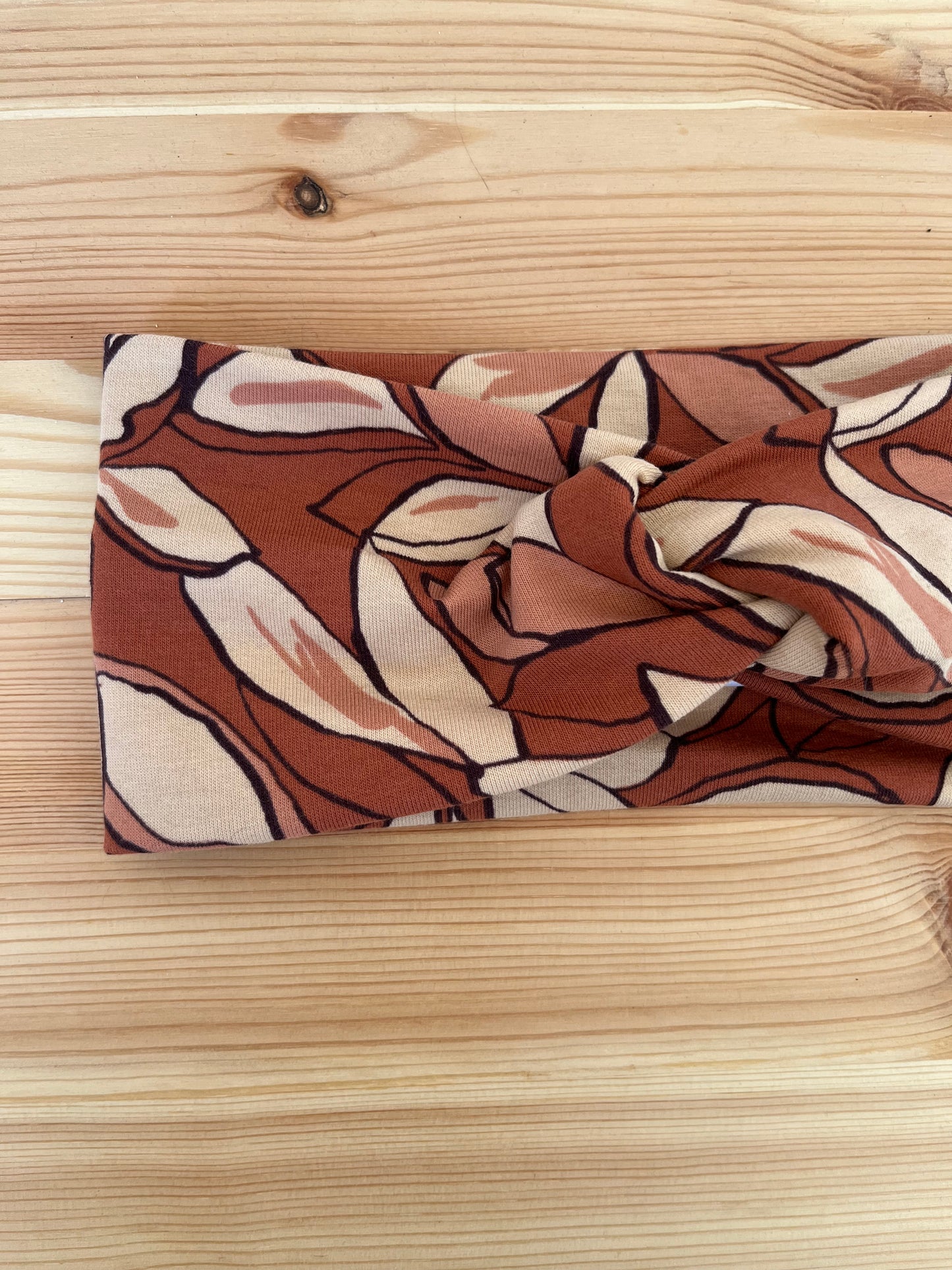 Headband - Terracotta Foliage
