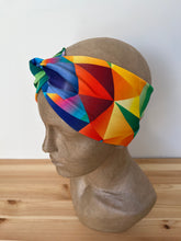 Load image into Gallery viewer, Headband - Geometric Rainbow
