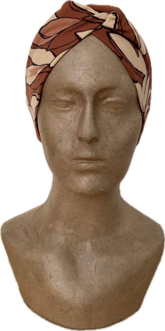 Headband - Terracotta Foliage