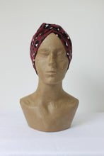 Load image into Gallery viewer, Headband - Dark Red leopard
